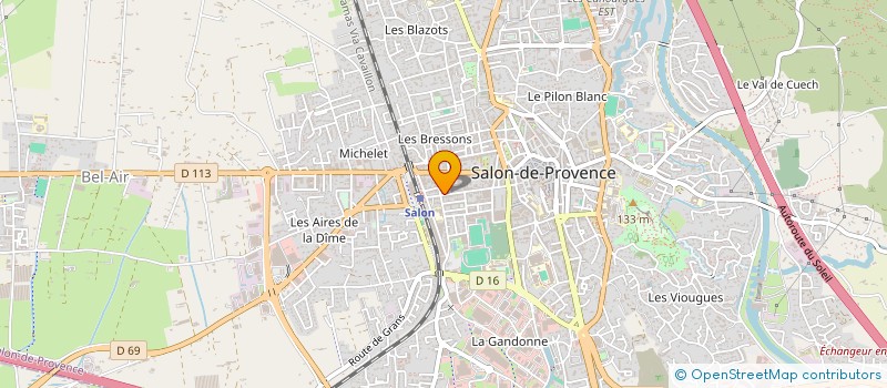 localisation de l'entreprise SARL LE PROVENCE  SALON-DE-PROVENCE