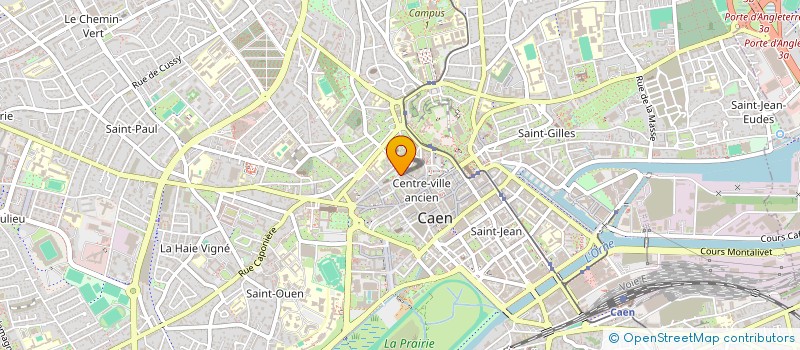 localisation de l'entreprise SARL LE PUB SAINT SAUVEUR à CAEN