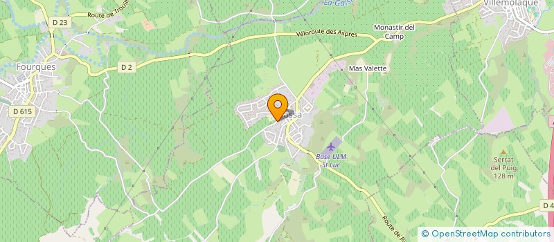 localisation de l'entreprise SARL LE PUIG  PASSA