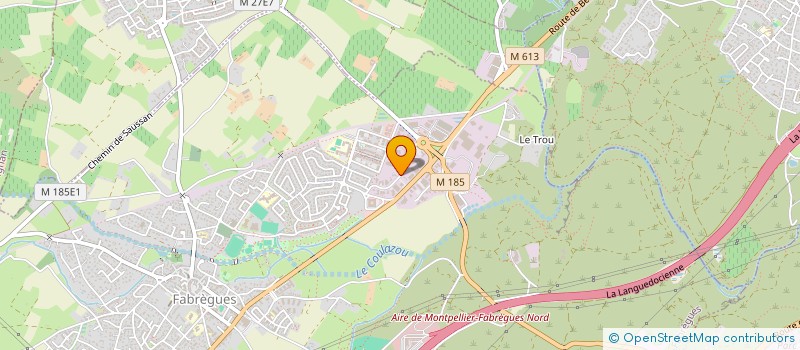 localisation de l'entreprise SARL LE QUATUOR à FABREGUES