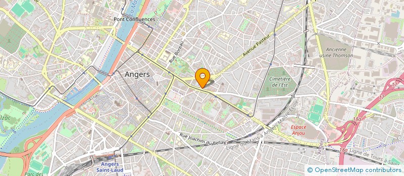 localisation de l'entreprise SARL LE QUERE à ANGERS