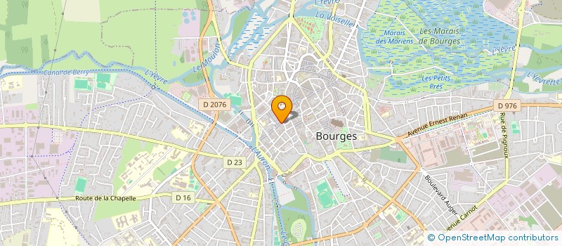 localisation de l'entreprise SARL LE QUERIDO  BOURGES