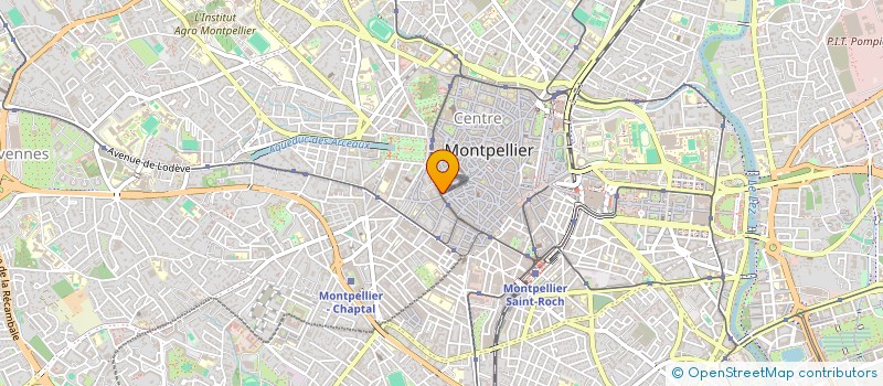 localisation de l'entreprise SARL LE RABELAIS à MONTPELLIER