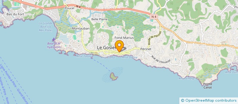 localisation de l'entreprise SARL LE RAMEAU D'OR à LE GOSIER
