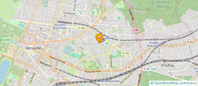 localisation de l'entreprise SARL LE RAMI à VERSAILLES