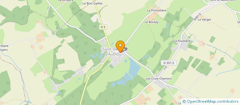 localisation de l'entreprise SARL LE RELAIS DE SAINT DENIS à SAINTIGNY