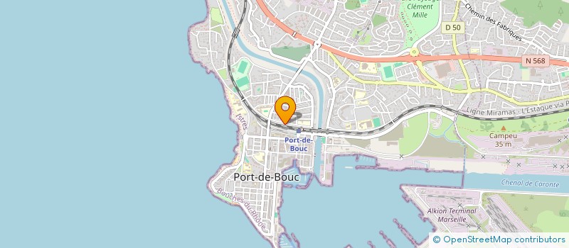 localisation de l'entreprise SARL LE RELAIS DES AMIS  PORT DE BOUC