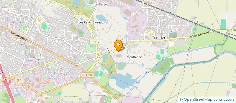 localisation de l'entreprise SARL LE RELAIS DES ARDOISES  TRELAZE