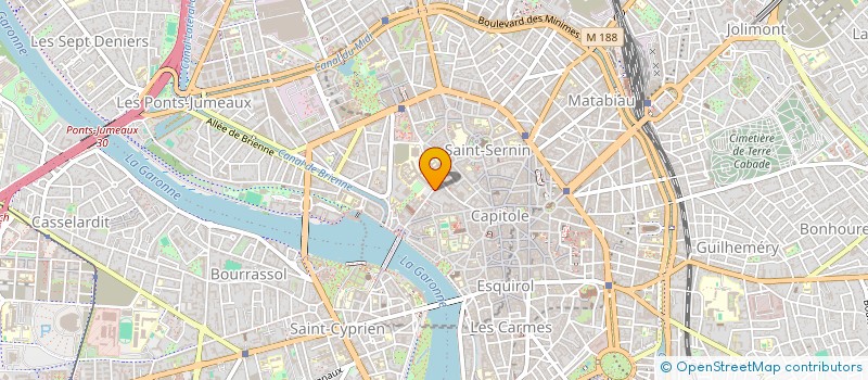 localisation de l'entreprise SARL LE RELAIS DES POSTES  TOULOUSE