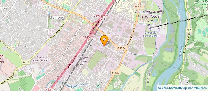 localisation de l'entreprise SARL LE RELAIS INFORMATIQUE à TOULOUSE