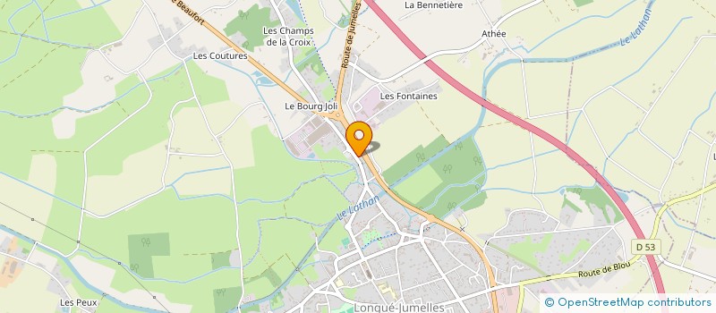 localisation de l'entreprise SARL LE RELAX à LONGUE-JUMELLES