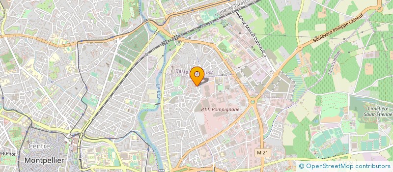 localisation de l'entreprise SARL LE REMPLACEMENT MEDICAL  MONTPELLIER