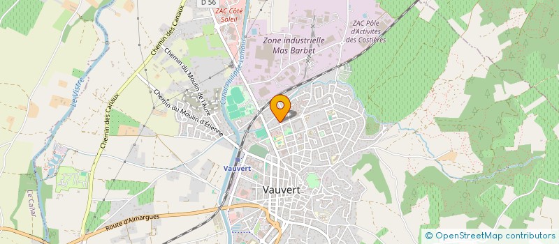 localisation de l'entreprise SARL LE REMY à VAUVERT