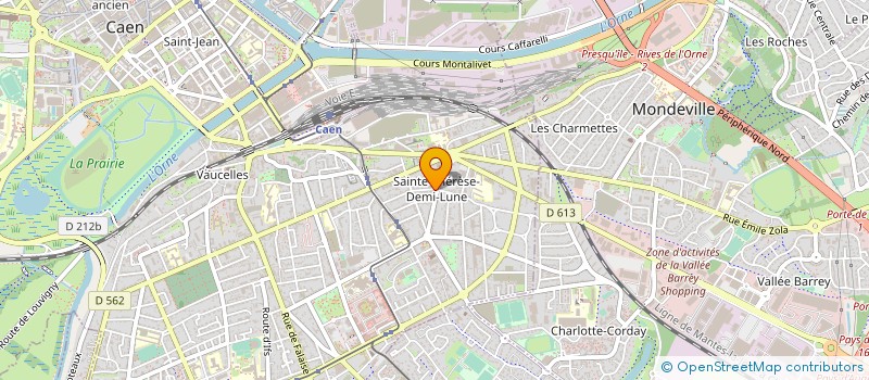 localisation de l'entreprise SARL LE RENDEZ-VOUS à CAEN