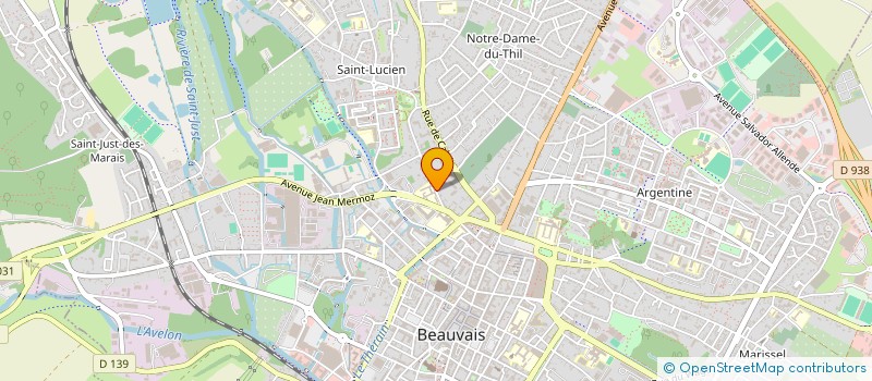 localisation de l'entreprise SARL LE REPAIRE DES MAINS SALEES  BEAUVAIS