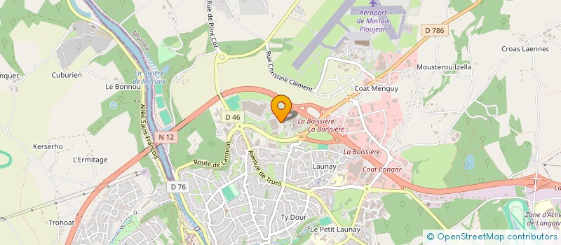 localisation de l'entreprise SARL LE RESEAU à MORLAIX