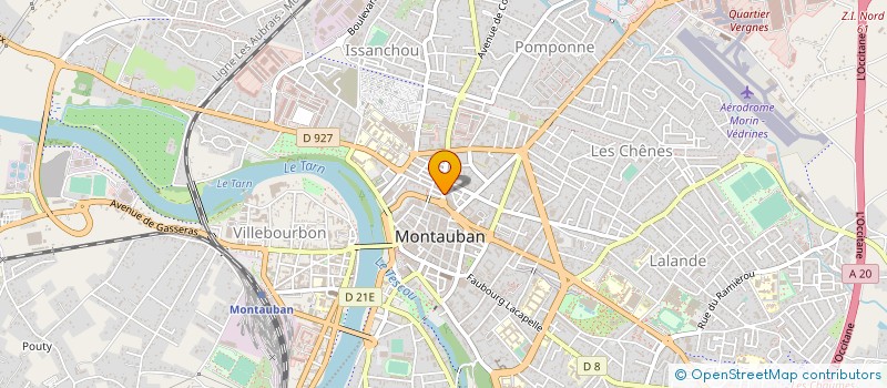 localisation de l'entreprise SARL LE REVEIL 82 à MONTAUBAN