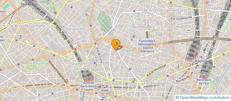 localisation de l'entreprise SARL LE RIADH  PARIS
