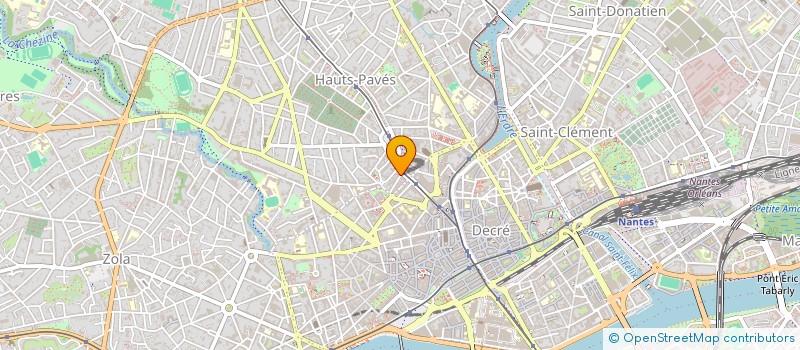 localisation de l'entreprise SARL LE RINCE COCHON à NANTES
