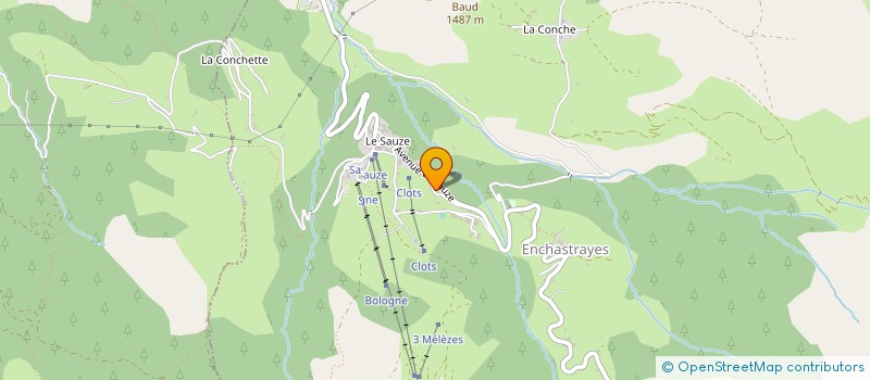 localisation de l'entreprise SARL LE ROCHER à BARCELONNETTE
