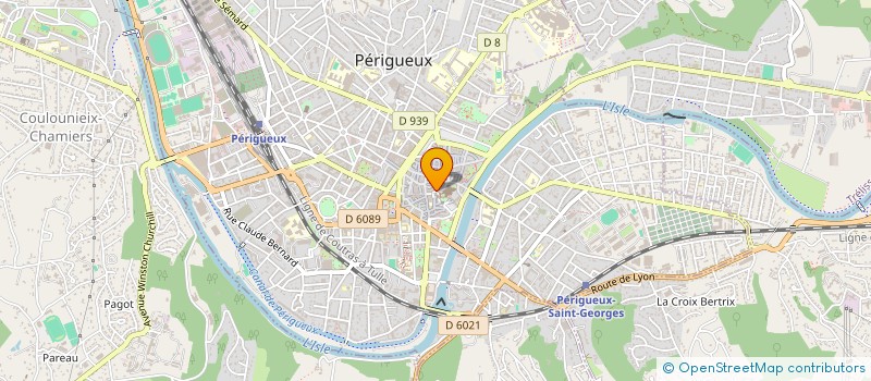 localisation de l'entreprise SARL LE ROCK CAFE à PERIGUEUX