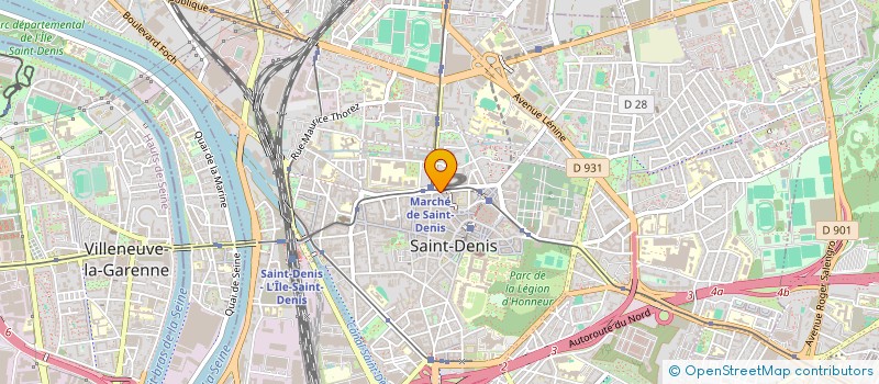 localisation de l'entreprise SARL LE ROI DU MARCHE à SAINT-DENIS