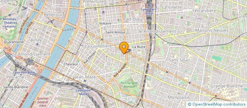 localisation de l'entreprise SARL LE RONCHERAY  LYON