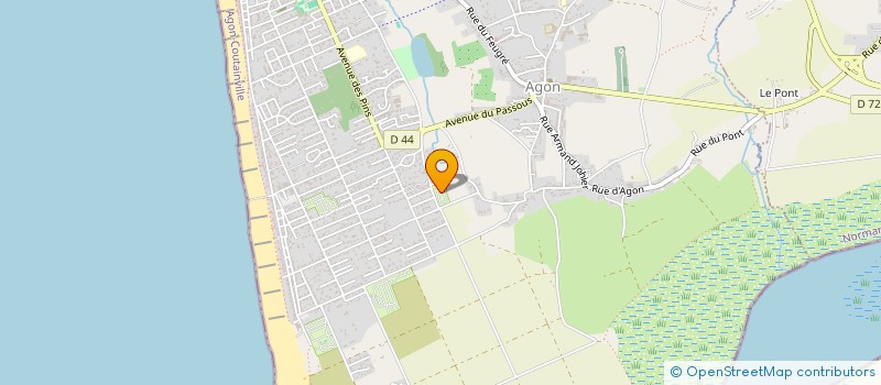 localisation de l'entreprise SARL LE RONQUET à AGON-COUTAINVILLE