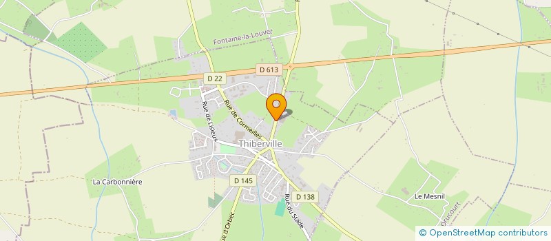 localisation de l'entreprise SARL LE ROUX à THIBERVILLE