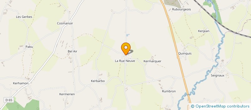 localisation de l'entreprise SARL LE ROUX MACONNERIE à CHATELAUDREN-PLOUAGAT