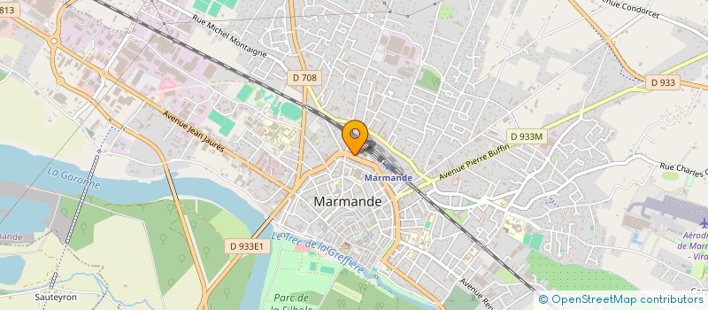 localisation de l'entreprise SARL LE ROYAL  MARMANDE