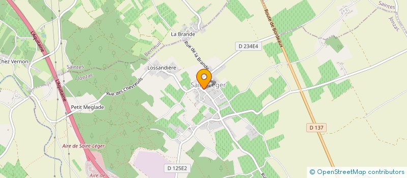 localisation de l'entreprise SARL LE RUSTICA à SAINT-LEGER