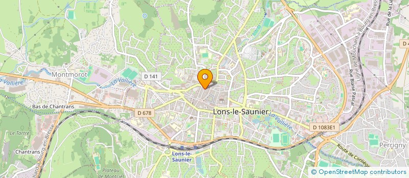 localisation de l'entreprise SARL LE SAIGON  LONS-LE-SAUNIER