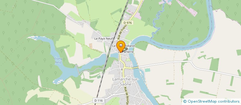 localisation de l'entreprise SARL LE SAINT ANTOINE à LAMARCHE-SUR-SAONE