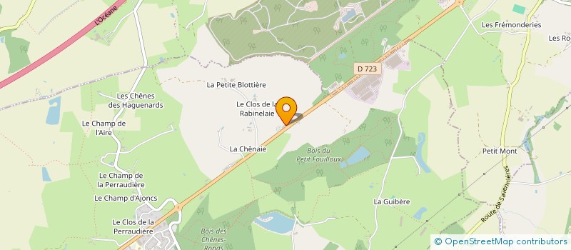 localisation de l'entreprise SARL LE SAINT GEORGES à SAINT-MARTIN-DU-FOUILLOUX