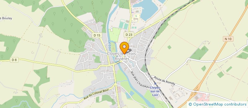 localisation de l'entreprise SARL LE SAINT JACQUES à CLOYES-LES-TROIS-RIVIERES