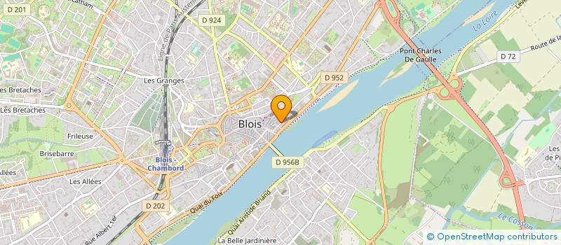 localisation de l'entreprise SARL LE SAINT JAMES à BLOIS
