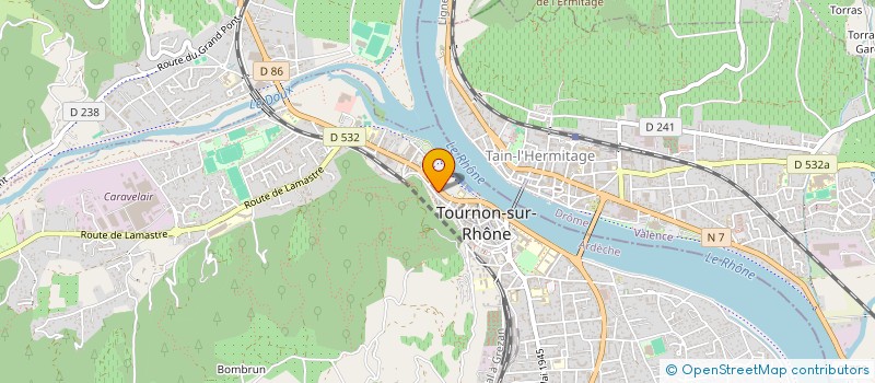 localisation de l'entreprise SARL LE SAINT JOSEPH à TOURNON-SUR-RHONE