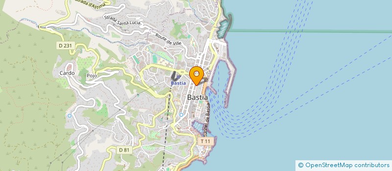 localisation de l'entreprise SARL LE SAINT NICOLAS à BASTIA