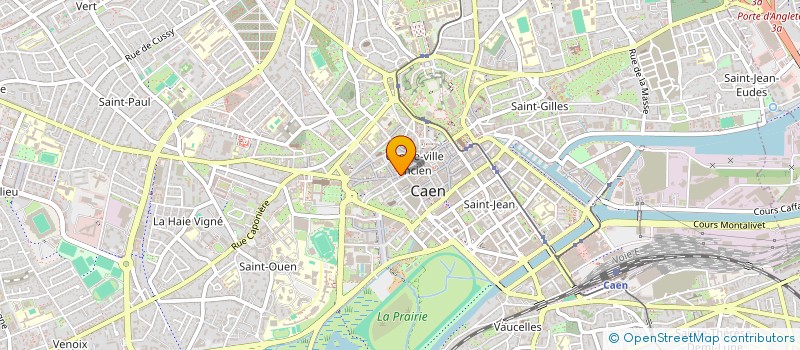 localisation de l'entreprise SARL LE SAINT PIERRE à CAEN