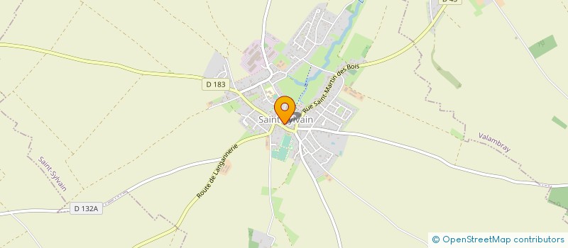 localisation de l'entreprise SARL LE SAINT SYLVAIN  SAINT-SYLVAIN