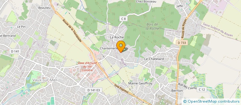 localisation de l'entreprise SARL LE SAVOIR FER  ROYAN