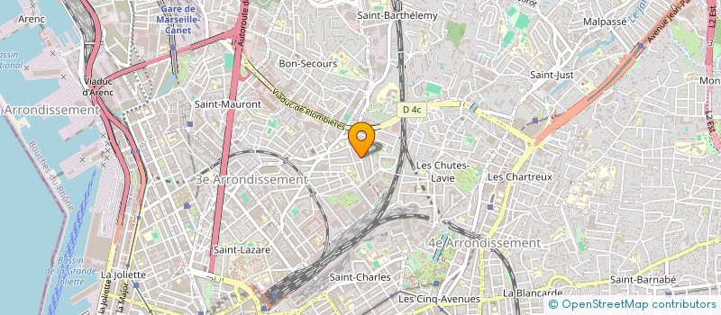 localisation de l'entreprise SARL LE SCARABEE à MARSEILLE