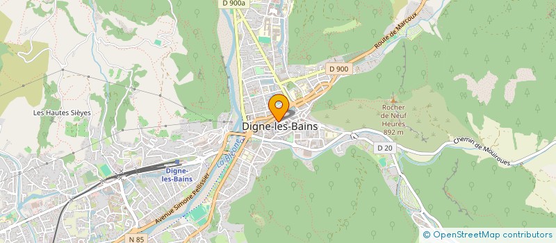 localisation de l'entreprise SARL LE SCORPION à DIGNE-LES-BAINS