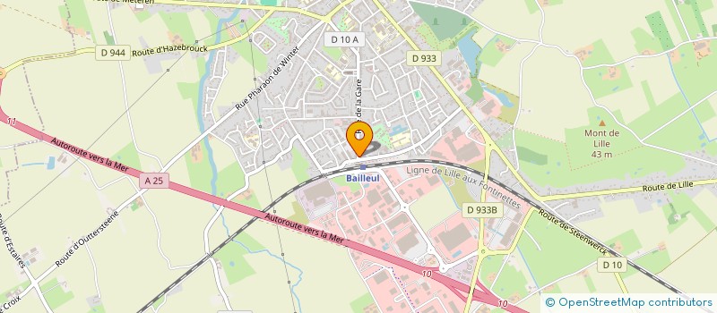 localisation de l'entreprise SARL LE SELECT 59 à BAILLEUL