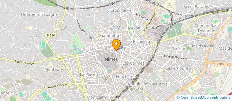 localisation de l'entreprise SARL LE SIECLE à NIMES