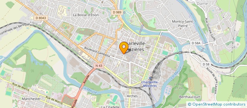 localisation de l'entreprise SARL LE SNACK CAROLO à CHARLEVILLE-MEZIERES