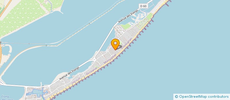 localisation de l'entreprise SARL LE SOLEIL à FRONTIGNAN