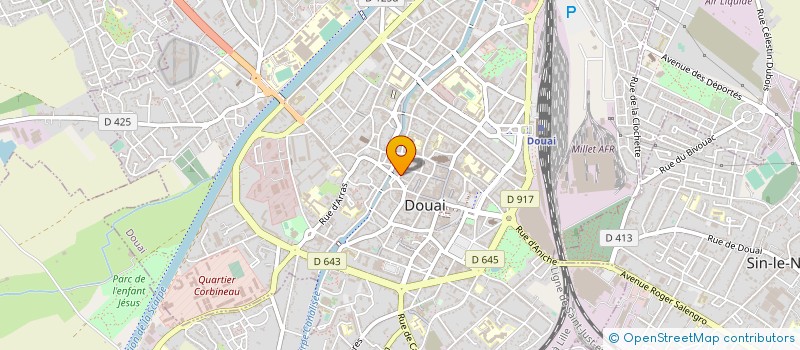 localisation de l'entreprise SARL LE SOLEIL DE TUNIS à DOUAI