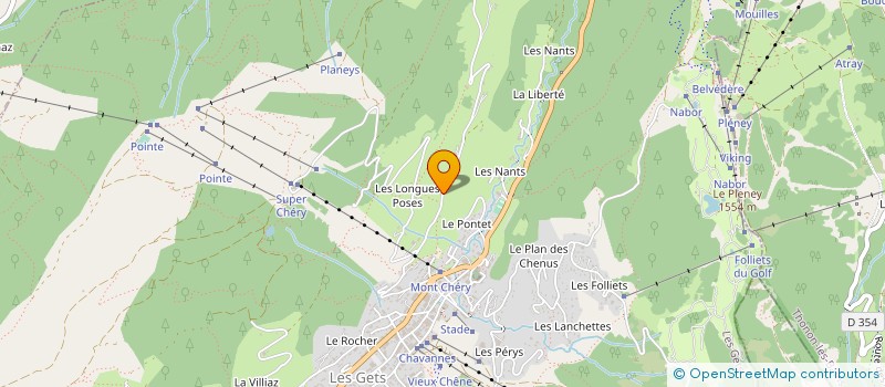 localisation de l'entreprise SARL LE SOLEREY à LES GETS